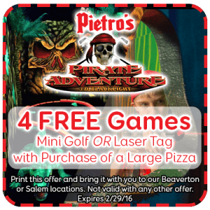 Laser tag discount coupon